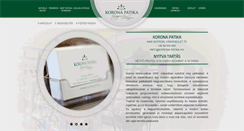 Desktop Screenshot of korona-patika.hu